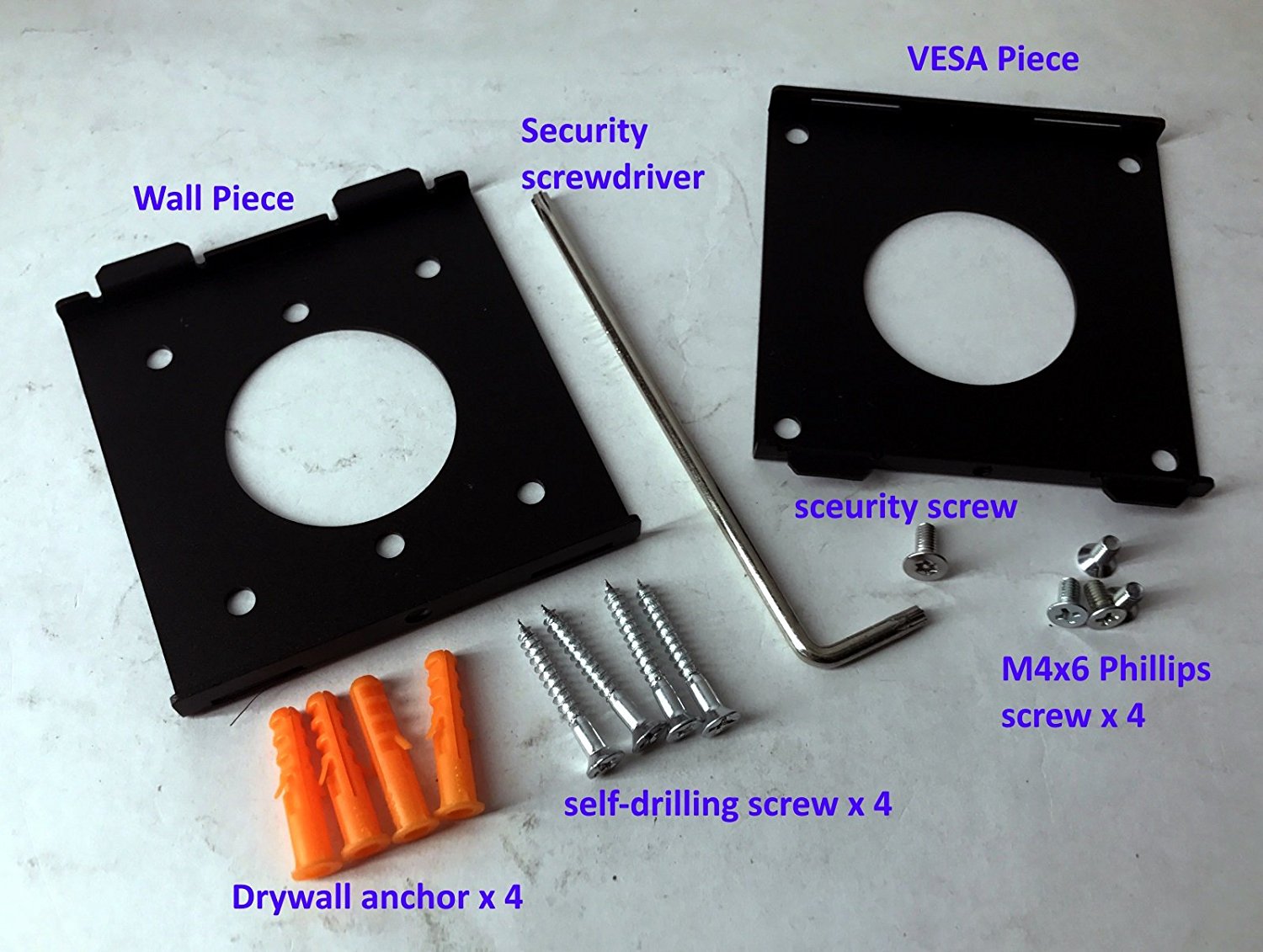 TABcare Google Home Mini Anti-Theft Security Wall Mount Kit