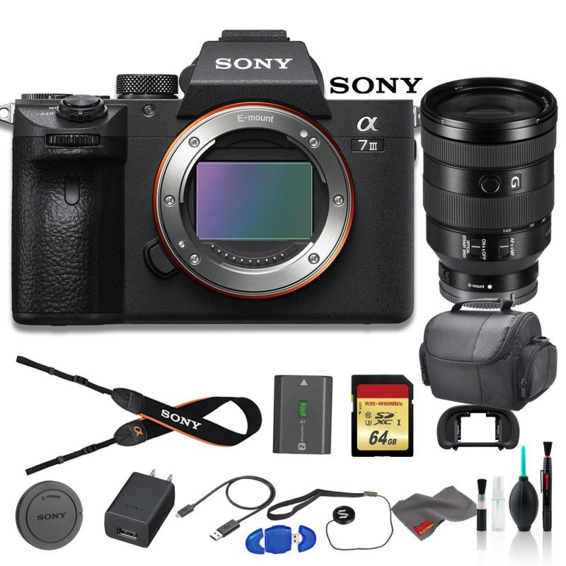 EOS 2000D (Rebel T7) Digital SLR Camera with 18-55mm Lens Kit (Black) - Basic Accessories Bundle