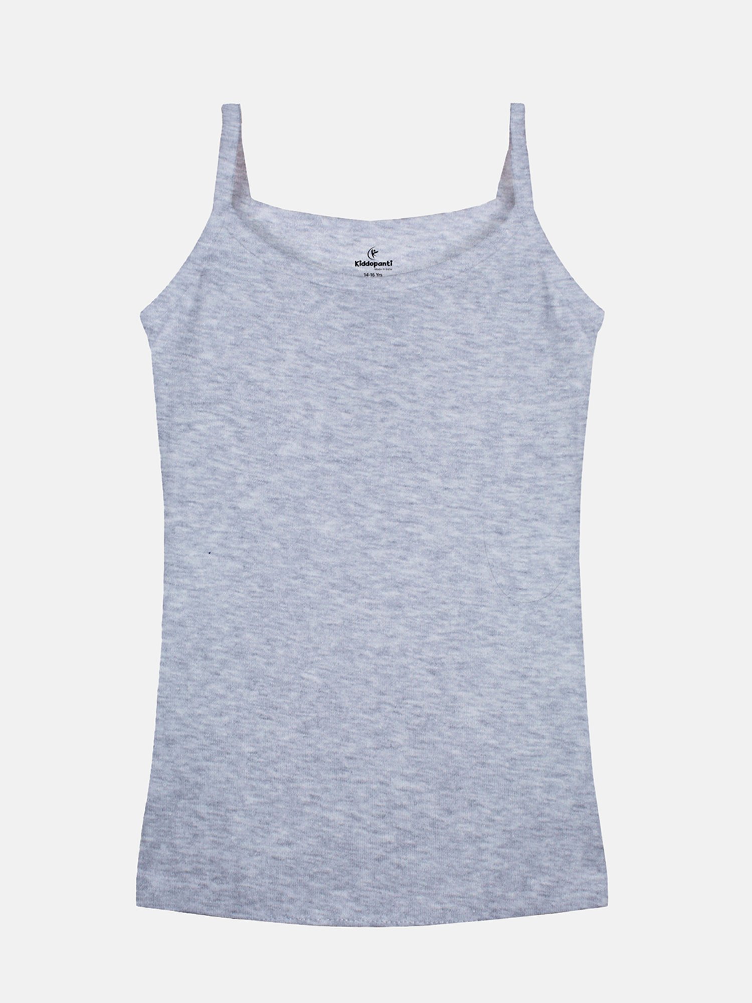 Kiddopanti Kids Black & Pink Solid Camisole (Pack Of 2)