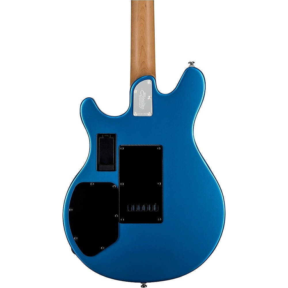 Sterling by Music Man Valentine Trem Electric Guitar Toluca Lake Blue