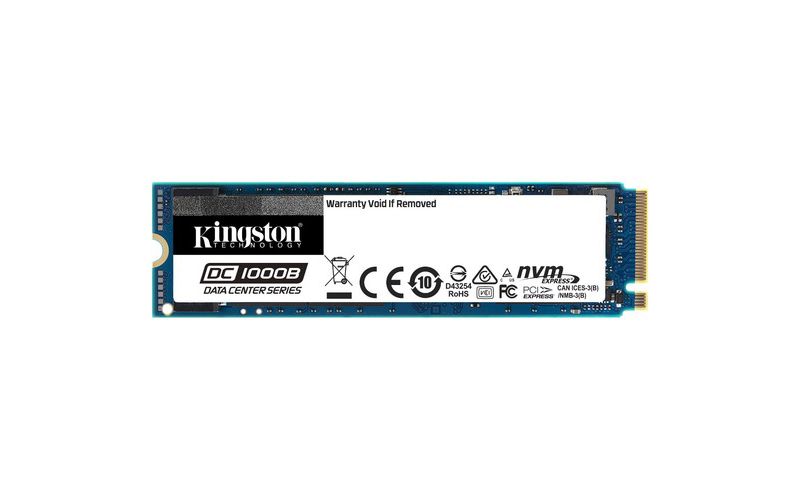 Kingston DC1000B 240 GB Solid State Drive - M.2 2280 Internal - PCI Express NVMe (PCI Express NVMe 3.0 x4) - Server Device Supported - 0.5 DWPD