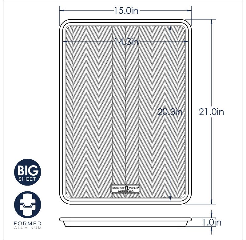 Nordic Ware 44670 Prism Big Sheet