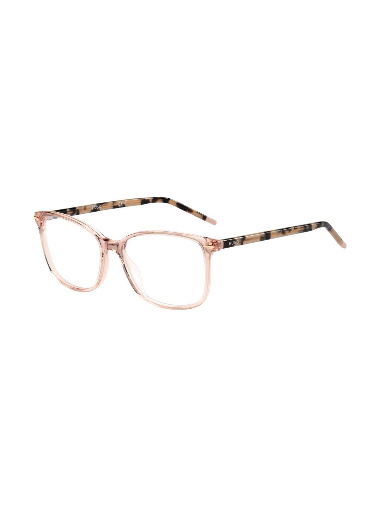 HUGO Pink Square Eye Frames for Women