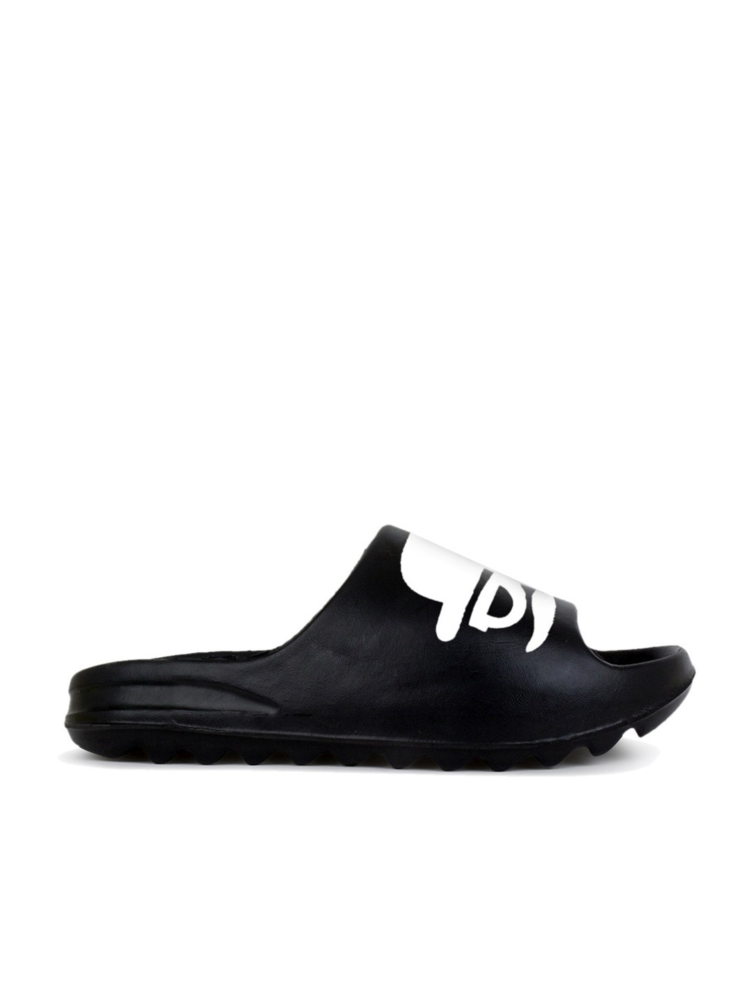 Pampy Angel Men's Black Slides