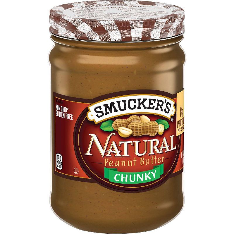 Smucker's Natural Chunky Peanut Butter - 16oz