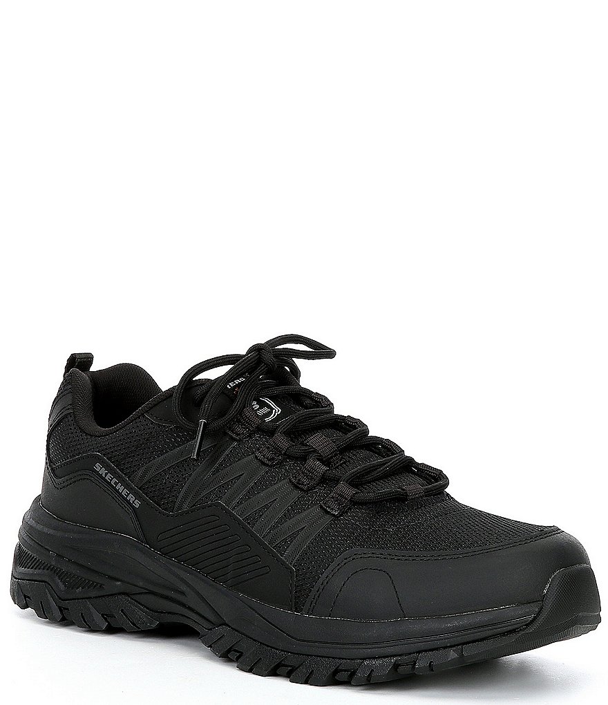Skechers Men's Work Relaxed Fit Fannter SR Lace-Up Hikers