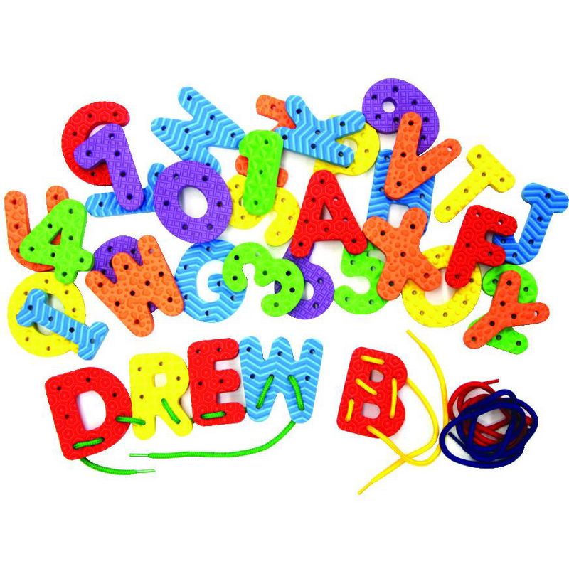 Wonderfoam Lacing Letters and Numbers