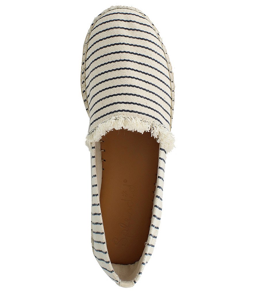 Splendid Lilly Striped Flatform Espadrille Slip-Ons