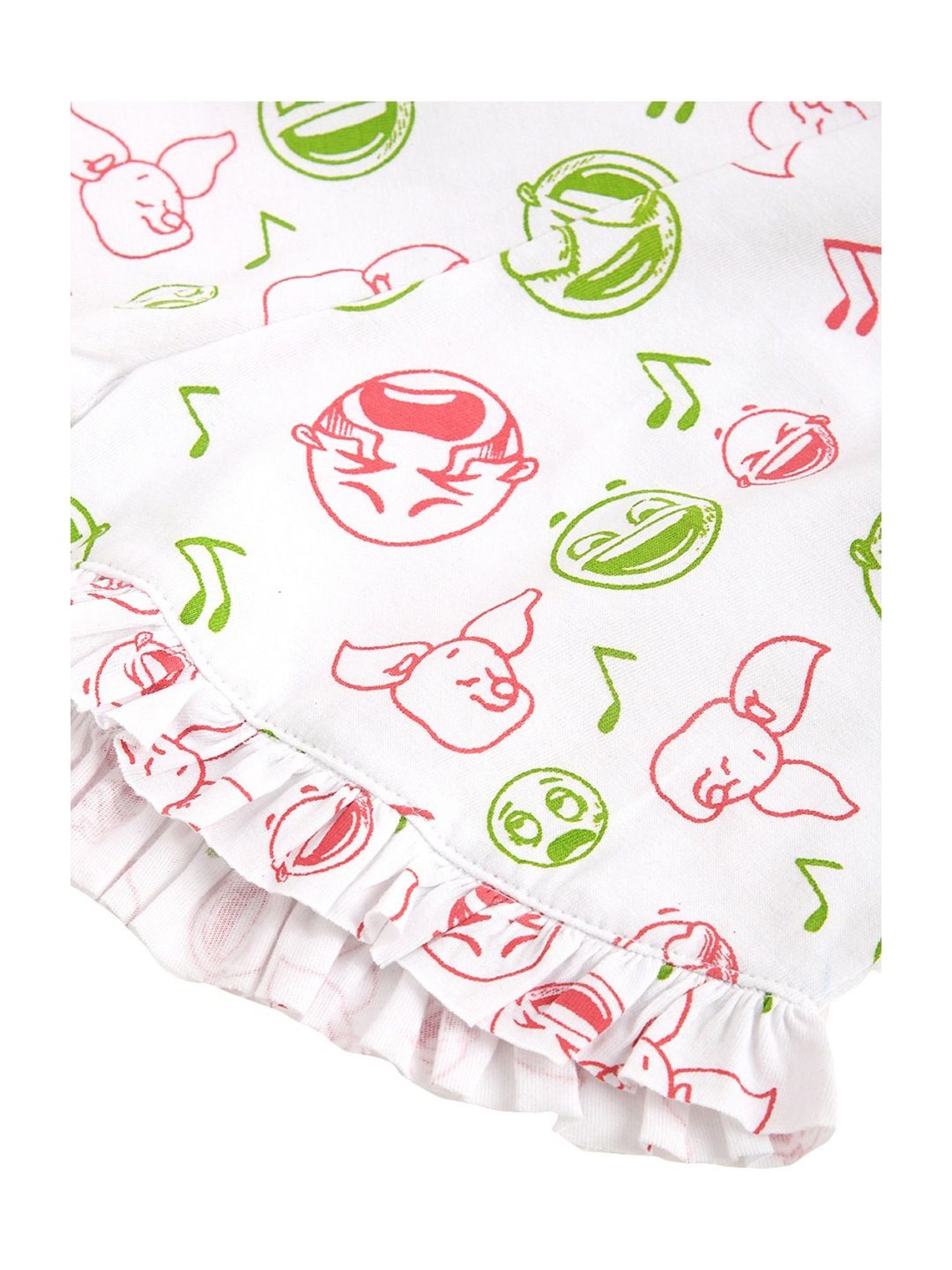 Kids Craft Mint Green Cotton Printed T-Shirt & Shorts