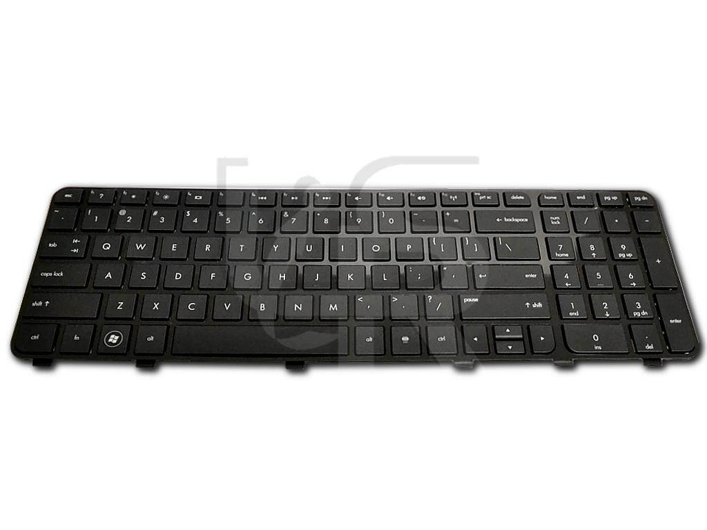 Laptop Keyboard HP Pavilion dv6-7082eg dv6-7084la dv6-7086la dv6-7090ef dv6-7090el dv6-7090sf dv6-7093eo Black, With Frame - (Loreso Replacement Part)