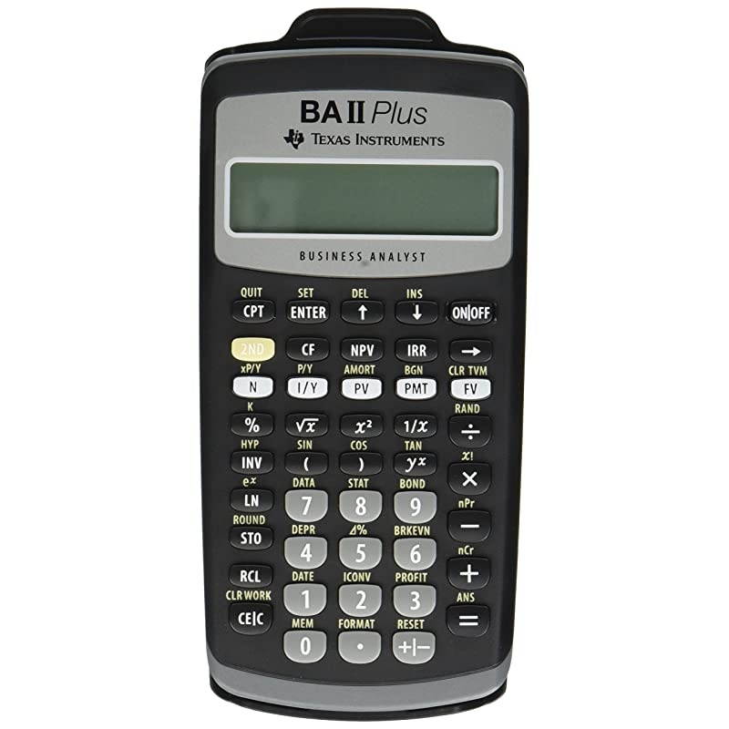 BAIIPlus Financial Calculator CALCULATOR,BUS ANLY,10DIG UD1013 (Pack of 2)