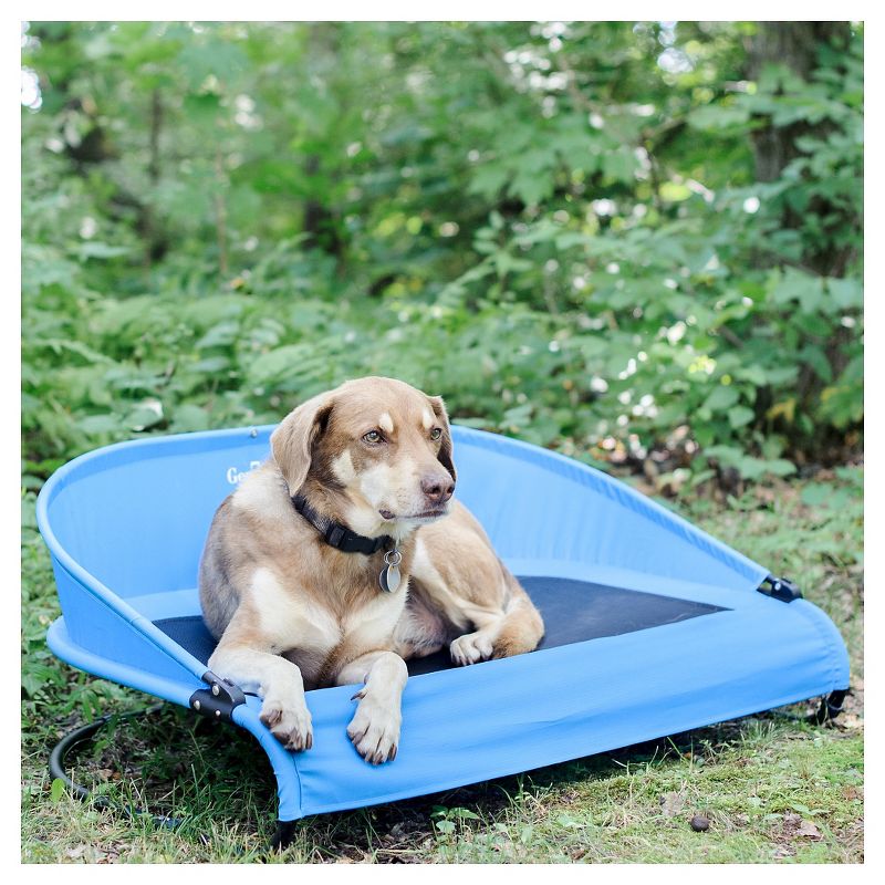 Gen7Pets Cool-Air Cot Pet Bed - Trailblazer Blue - Medium