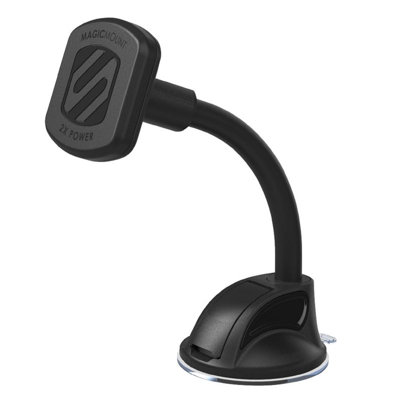 Macally Dashboard and Windshield Suction Cup Phone Mount Holder With Extendable Arm
