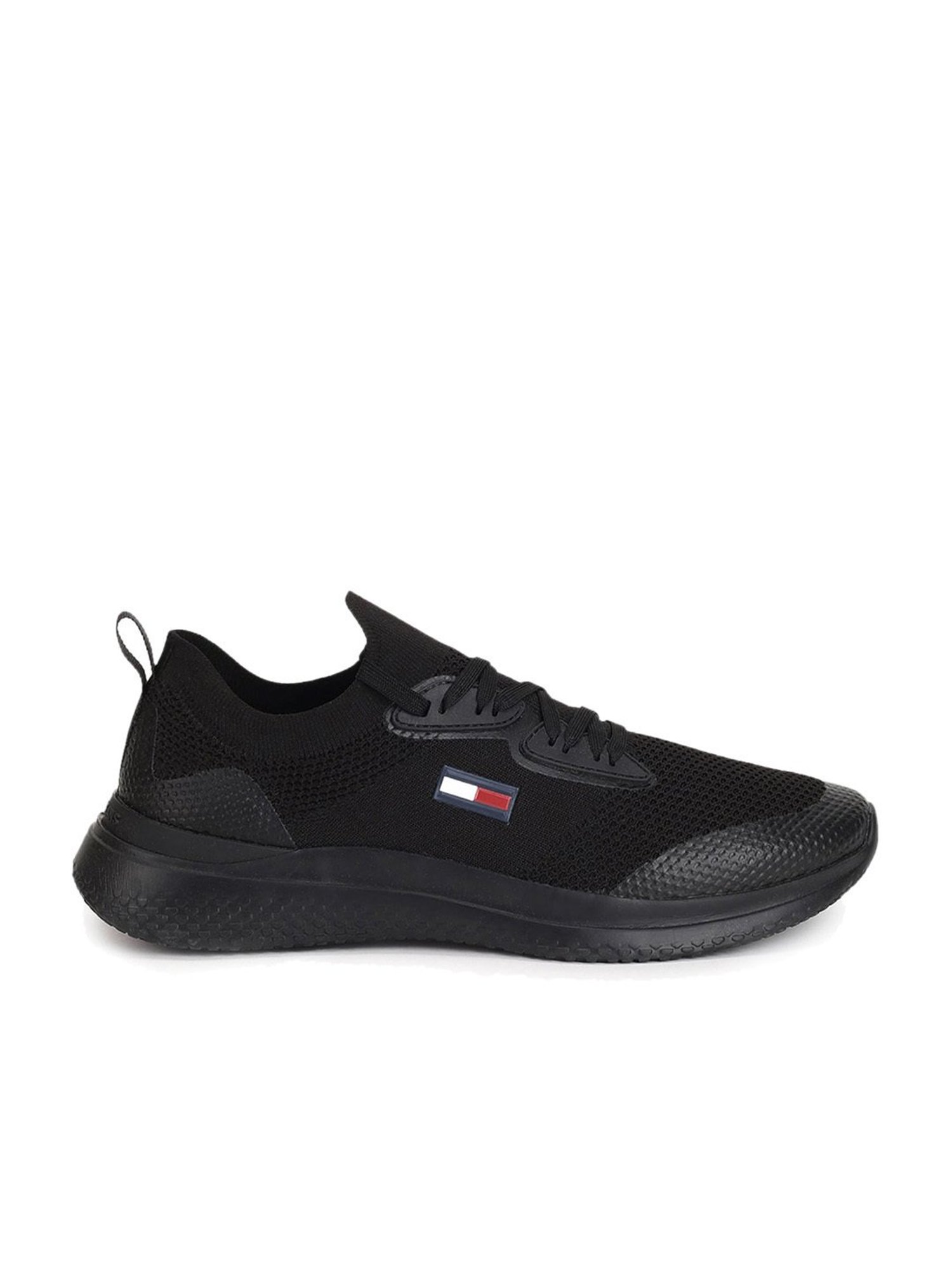 Tommy Hilfiger Men's Black Casual Sneakers