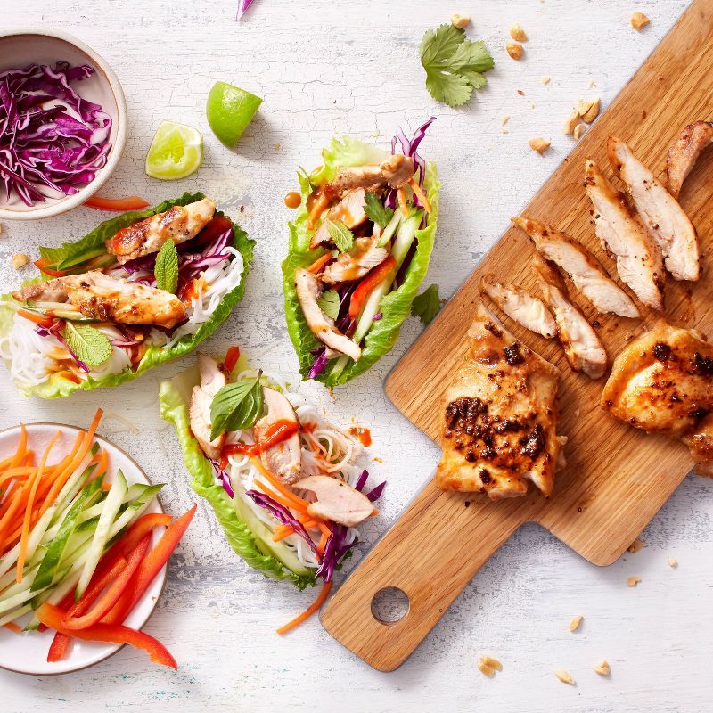 Foster Farms Organic Thin Sliced Chicken Breast Fillets - 17.6oz