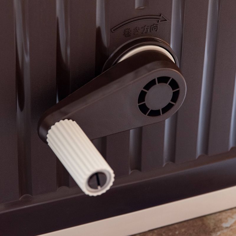 Lakeside Large Clear Plastic Storage Bins for the Kitchen and Home - Set of 3