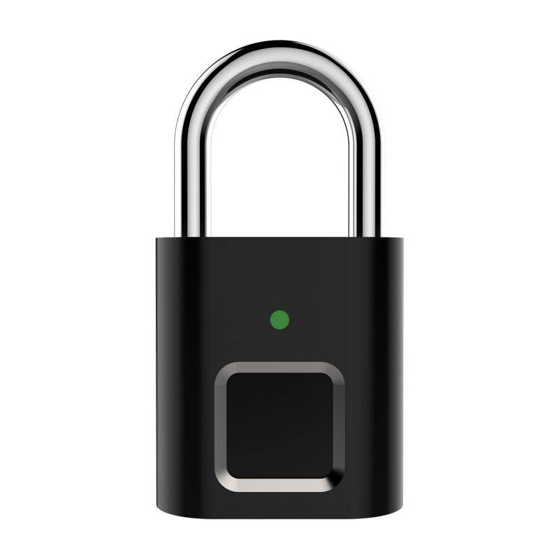 Anytek L34 Smart Fingerprint Lock Security Keyless Padlock For Door Box Bag USB Charging