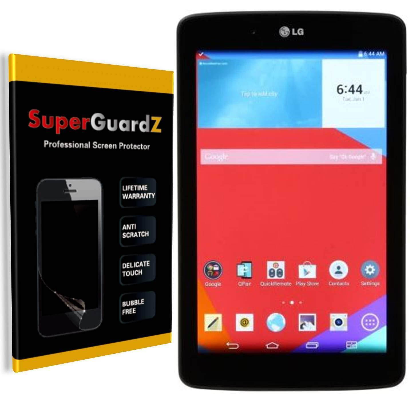 [2-Pack] for LG G Pad II 10.1 Screen Protector - SuperGuardZ, Anti-Glare, Matte, Anti-Fingerprint [Lifetime Replacement] + 2 Stylus Pen