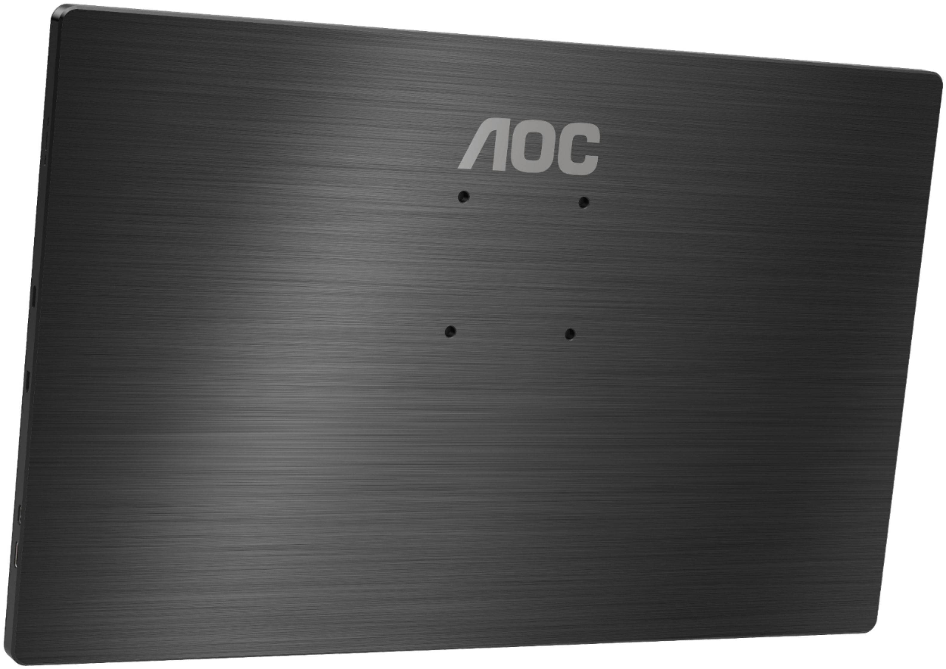 AOC - 15.6" IPS Portable USB-C Touch Monitor - Black