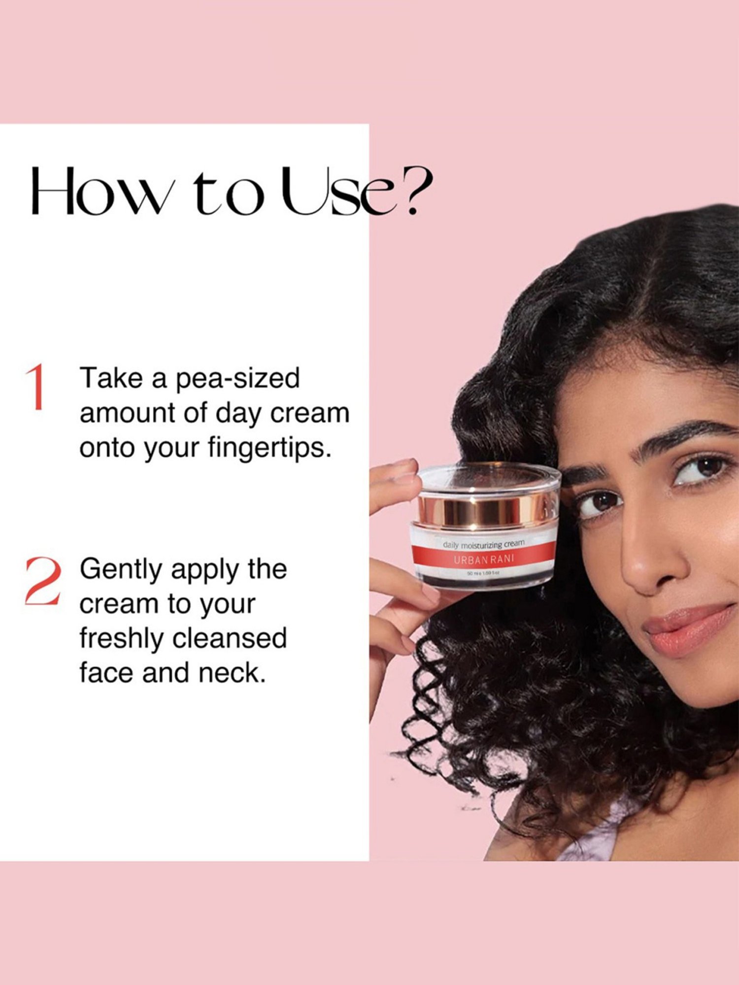 Nourish Mantra Urban Rani Daily Moisturizing Cream - 50 ml