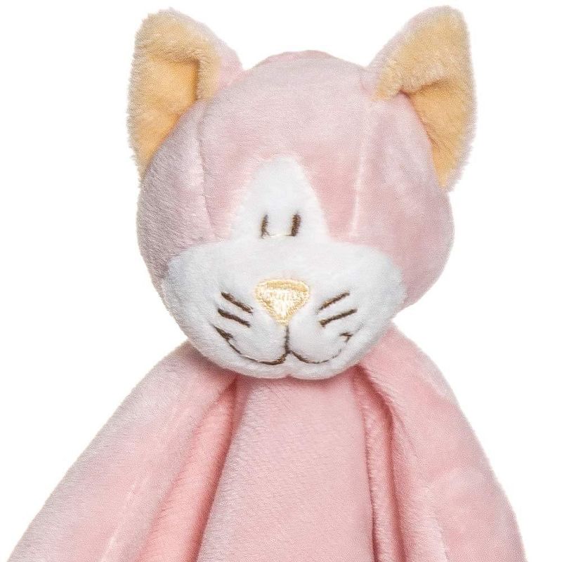 TriAction Toys Teddykompaniet Diinglisar Collection 11 Inch Plush Animal Blanket | Cat