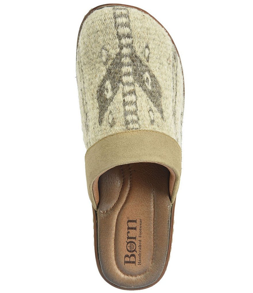Born Bandy Southwest Wool Clogs