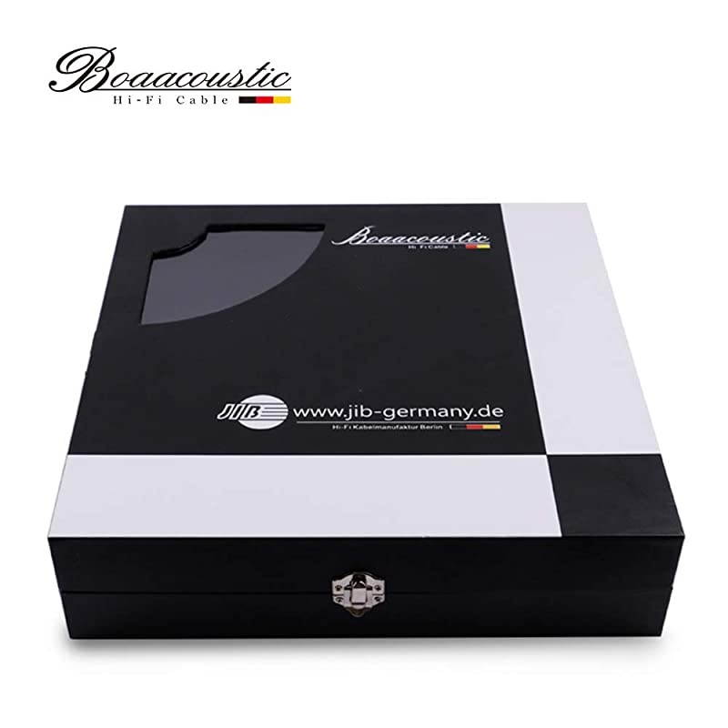 JIB  Blueberry Series 6N OCC Balanced XLR Male to XLR Female 3 PIN Microphone Cable 49ft15M2PackSet