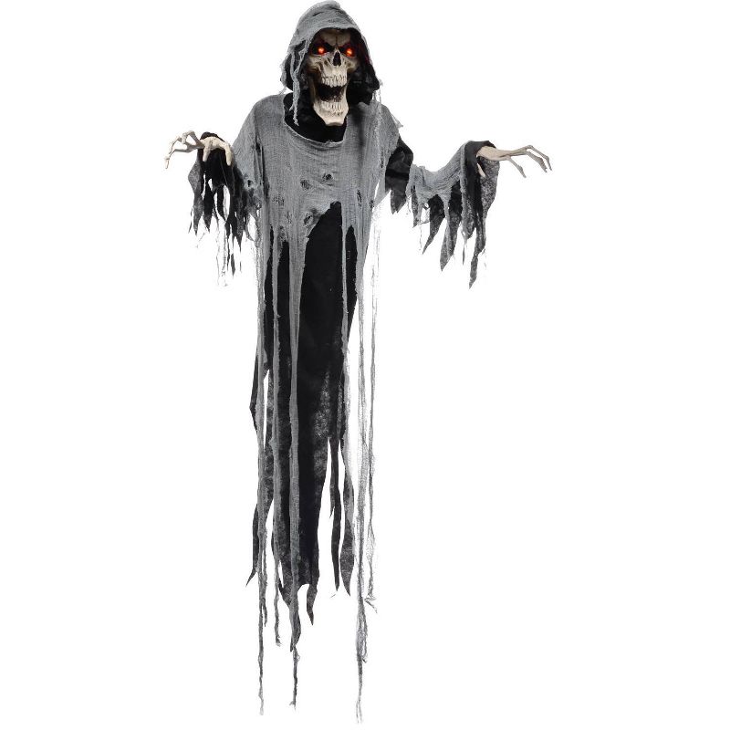6ft Halloween Animated Hanging Reaper