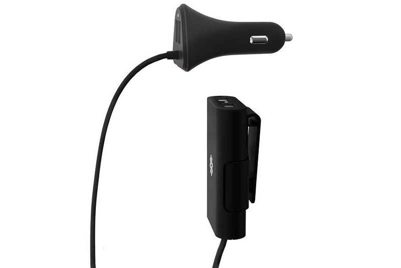 Kanex GoPower Shareable Car Charger 4-Port USB