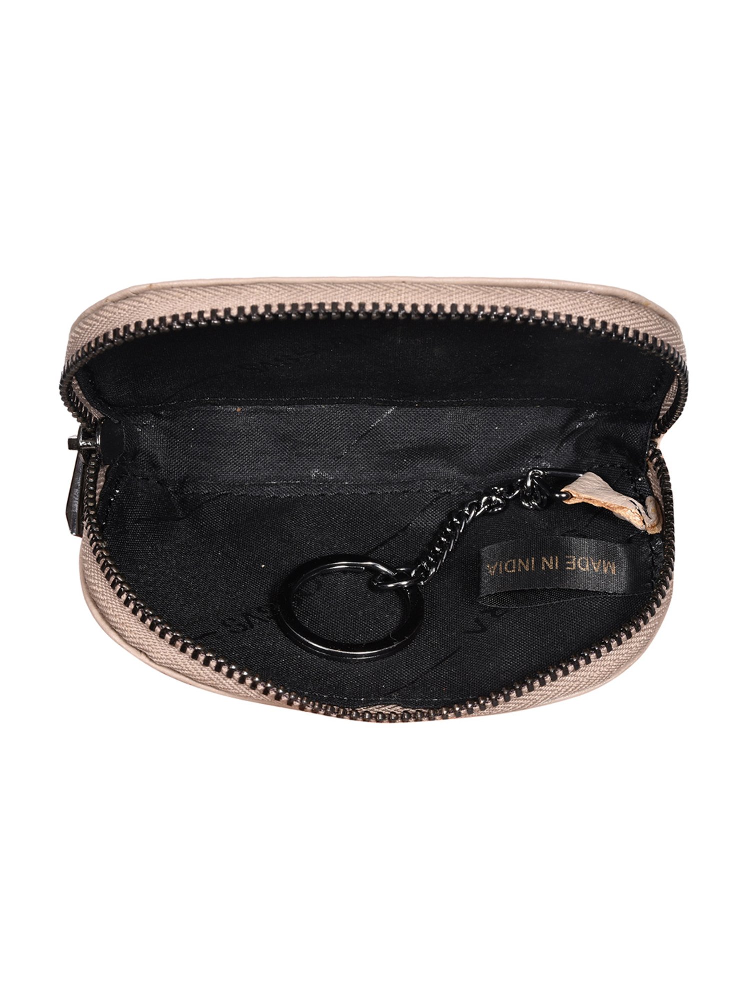 SASSORA Green MAYA Small Leather Car Key Case Pouch