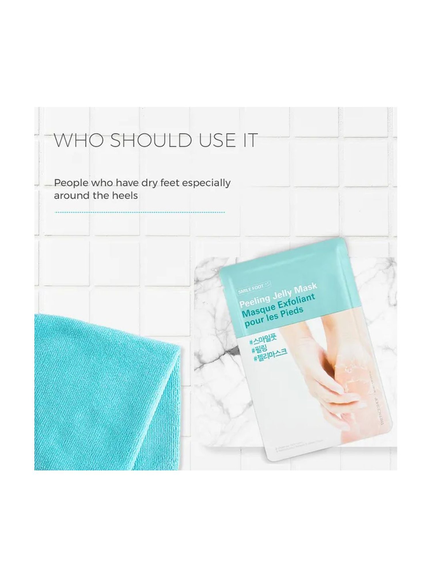 The Face Shop Smile Foot Peeling Jelly Mask