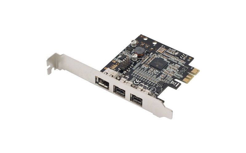 SYBA Multimedia 2 Port 1394B Firewire and1 Port 1394A PCI-e 1.0 x1 Card