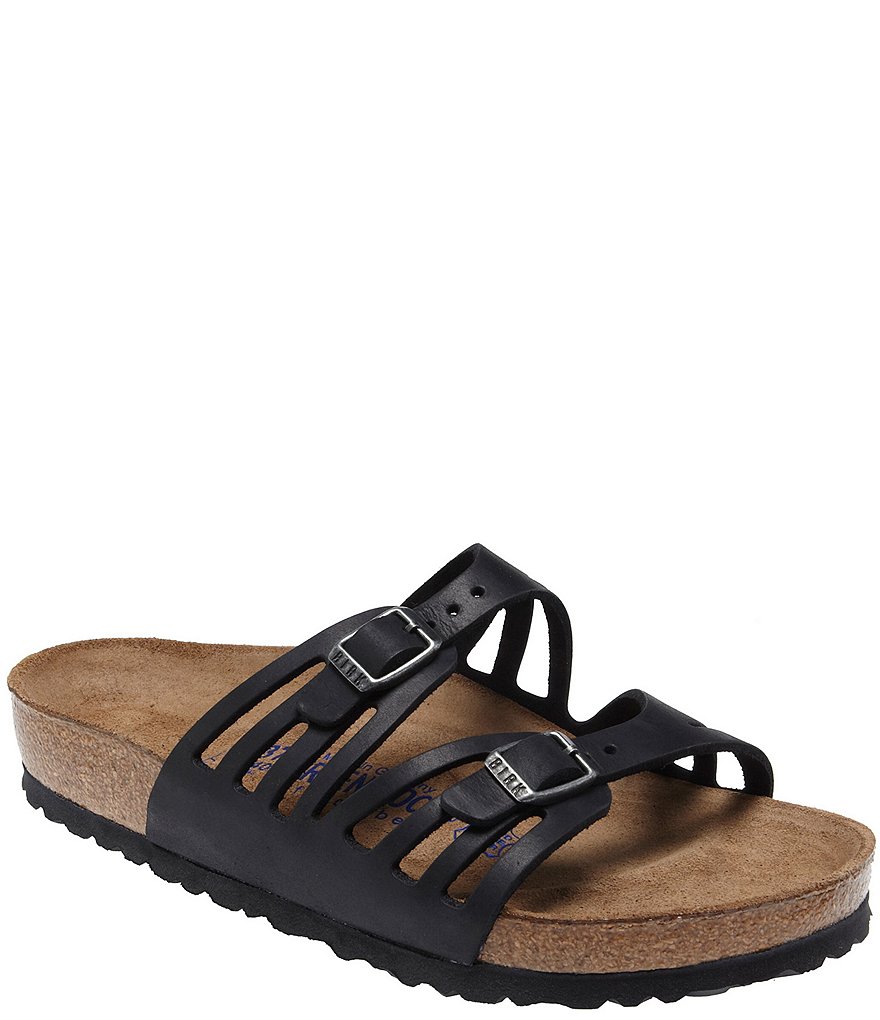 Birkenstock Women's Granada Softbed Leather Sandals