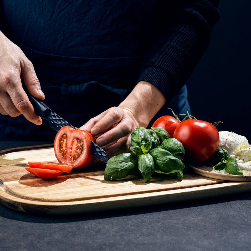 Sabatier Stainless Steel Edgekeeper 8" Chef Knife with Sleeve