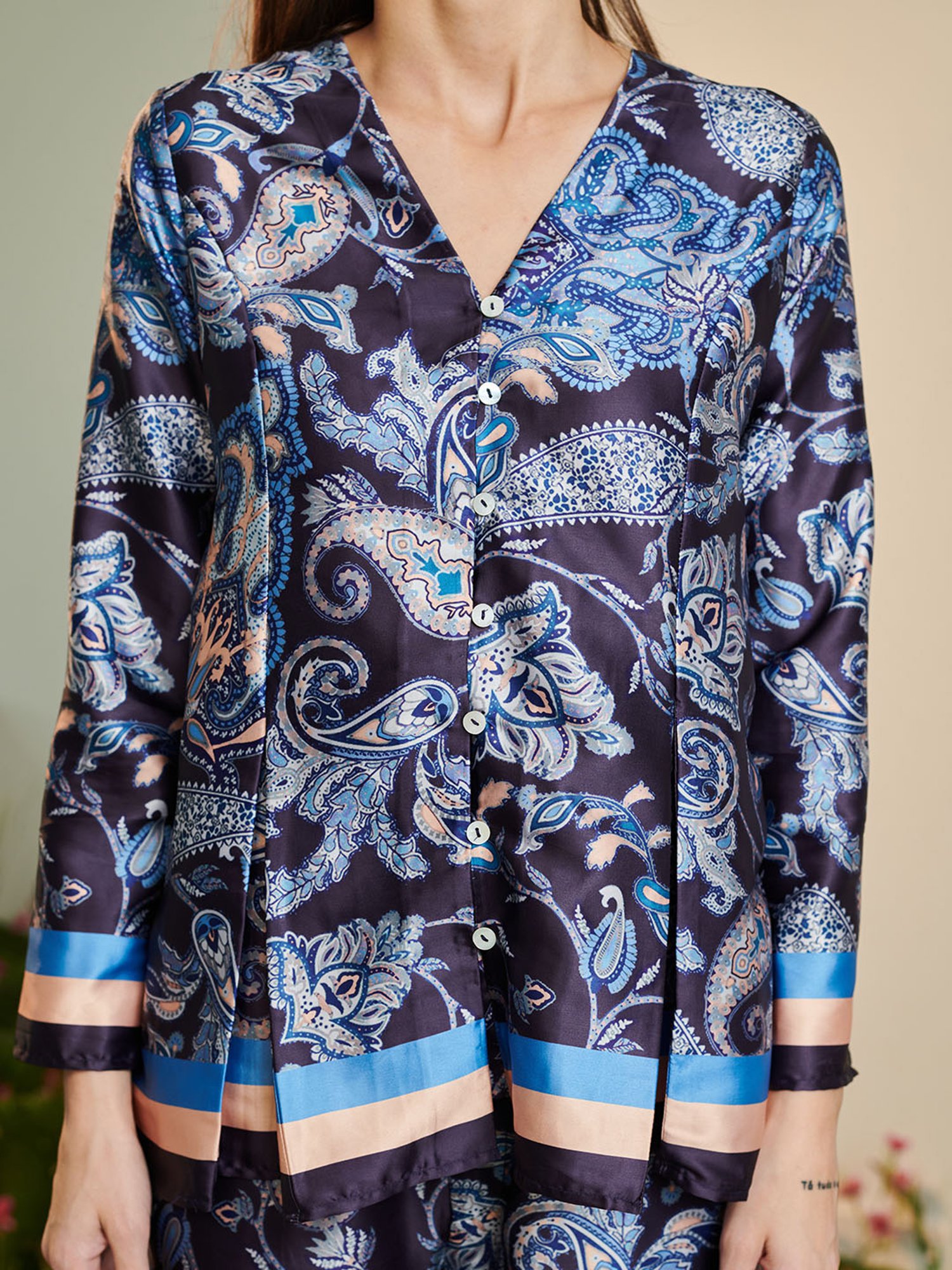 Dusk Attire Multicolor Leona Co-ord Set