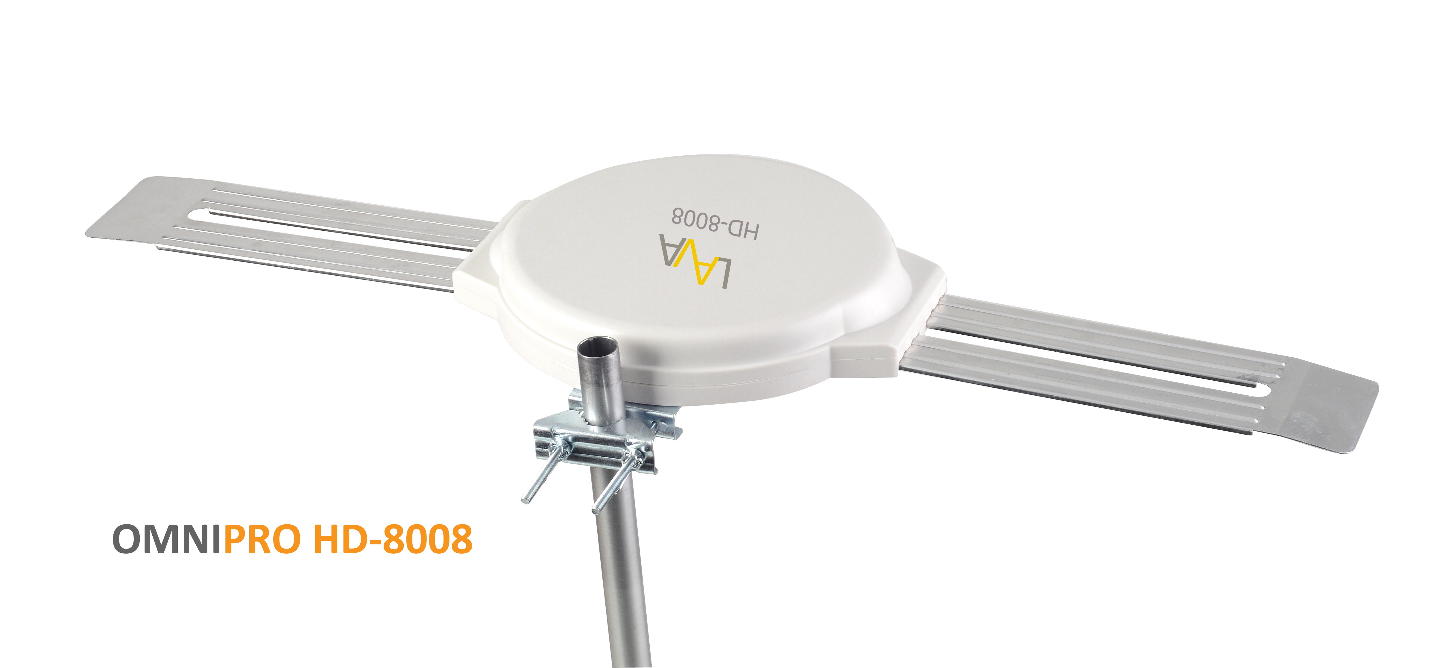 LAVA HD-8008 Amplified Indoor/Outdoor OmniPro Antenna Digital HDTV UHF/VHF/FM