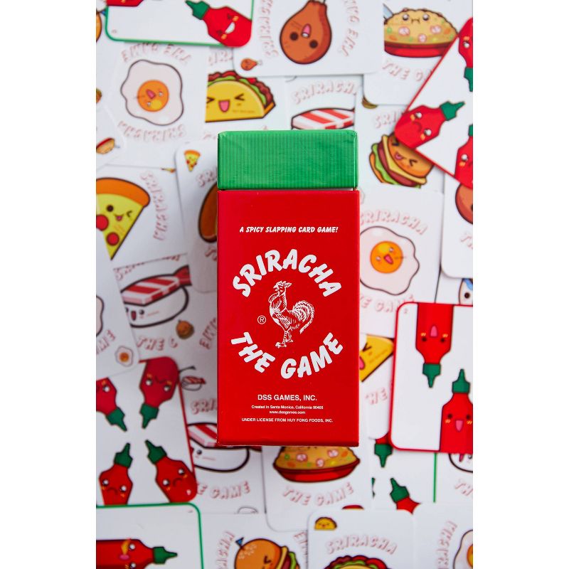 The Sriracha Game a Spicy Slapping Card Game