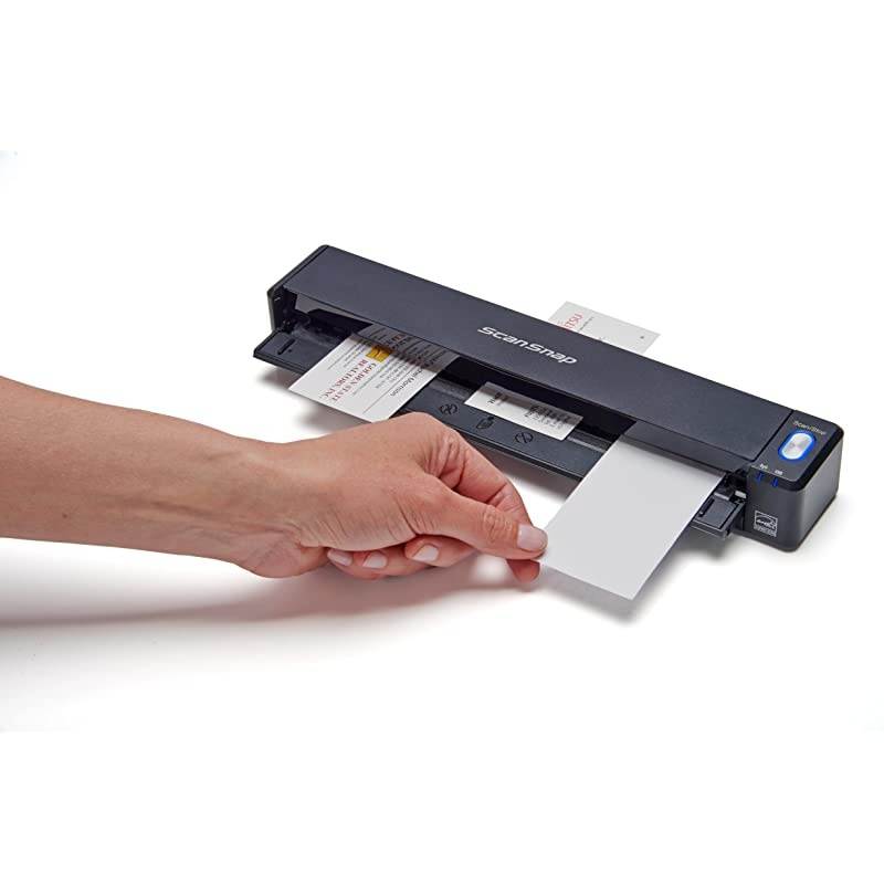 PA03688B005 ScanSnap iX100 Wireless Mobile Scanner for Mac and PCBlack