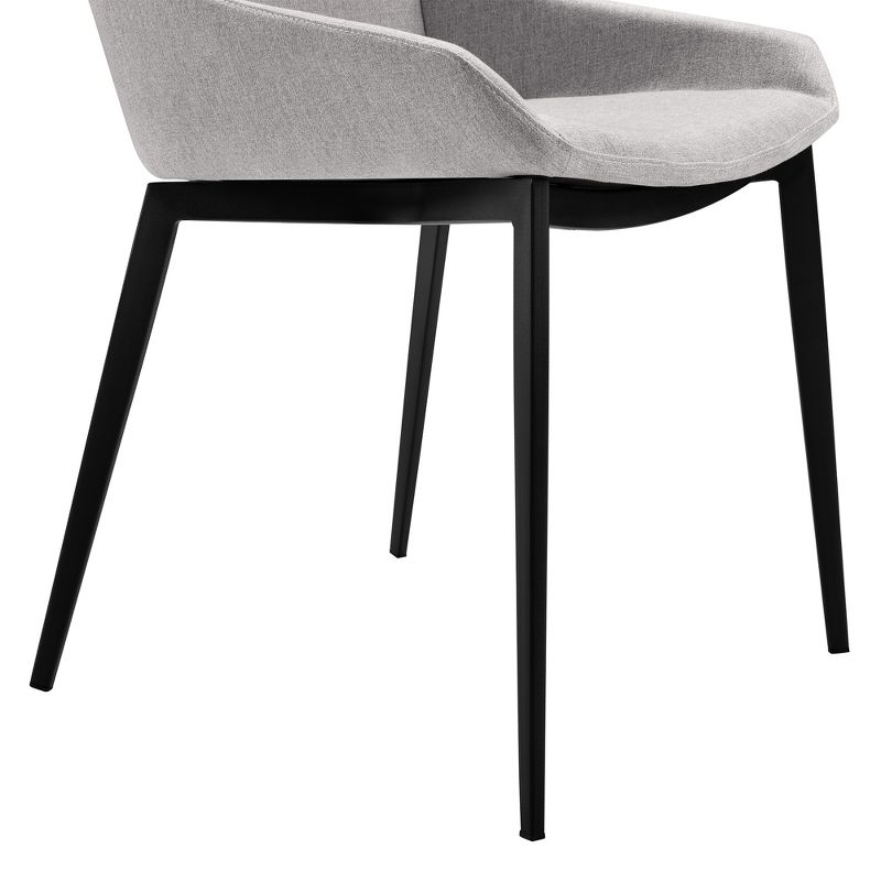 Set of 2 Kenna Modern Dining Chair Gray - Armen Living
