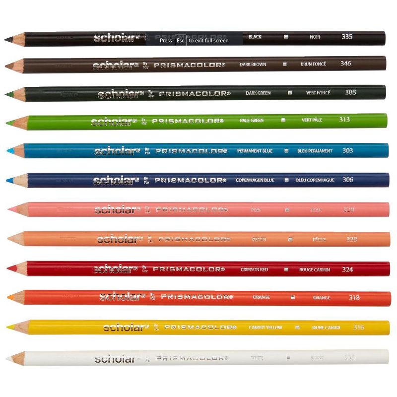 Prismacolor Scholar Pencil Classroom Set, Assorted Colors, set of 288