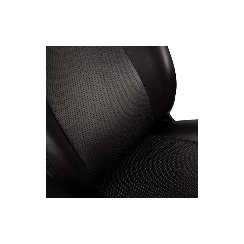 ICON Gaming Chair - Office Chair - Desk Chair - PU Faux Leather - Black