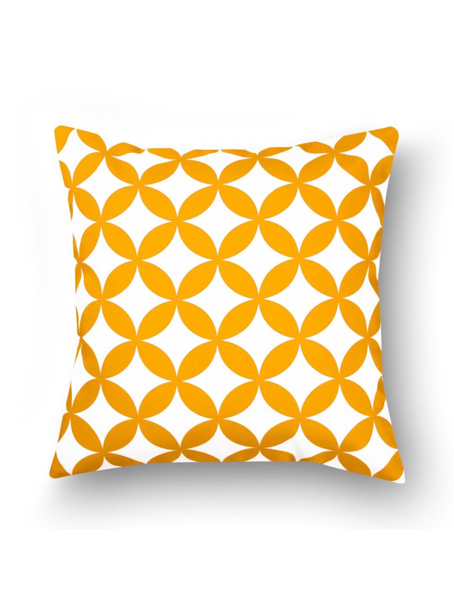 SEJ by Nisha Gupta Yellow & White Cushion Covers - Set of 1