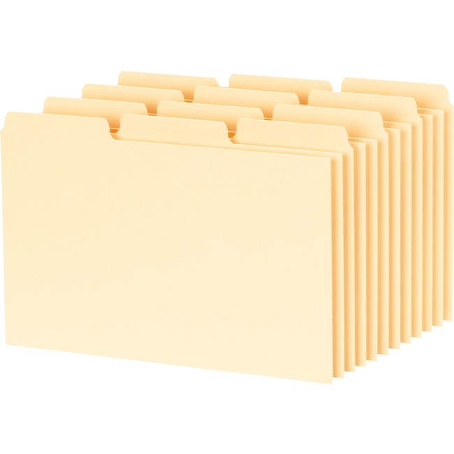 Esselte Blank Index Card File Guide