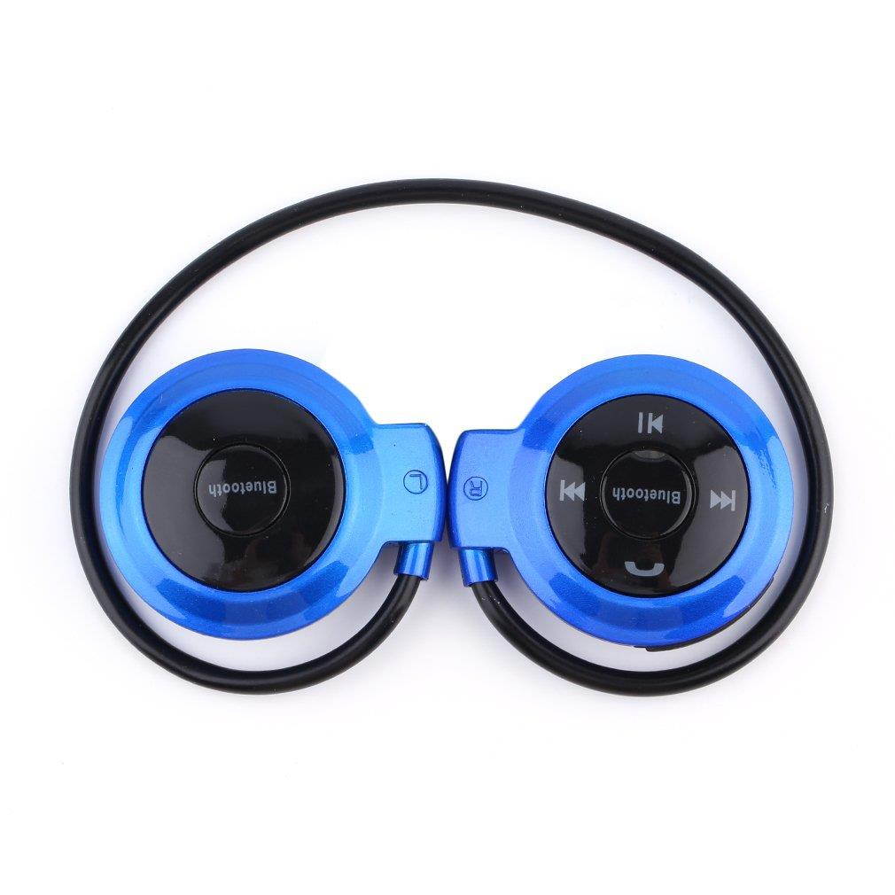 MINI503 Ear Hook Mini Sports Wireless Bluetooth Headset Hi-Fi Handsfree Stereo Earphone Headphone TF Card For MP3 Player