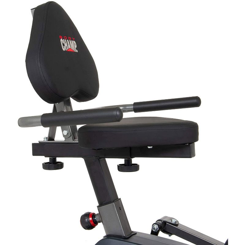 Body Champ BRT1875 3 in 1 Trio Trainer Cardio Workout Machine with Elliptical, Upright Stationary Bike, and Recumbent Bike
