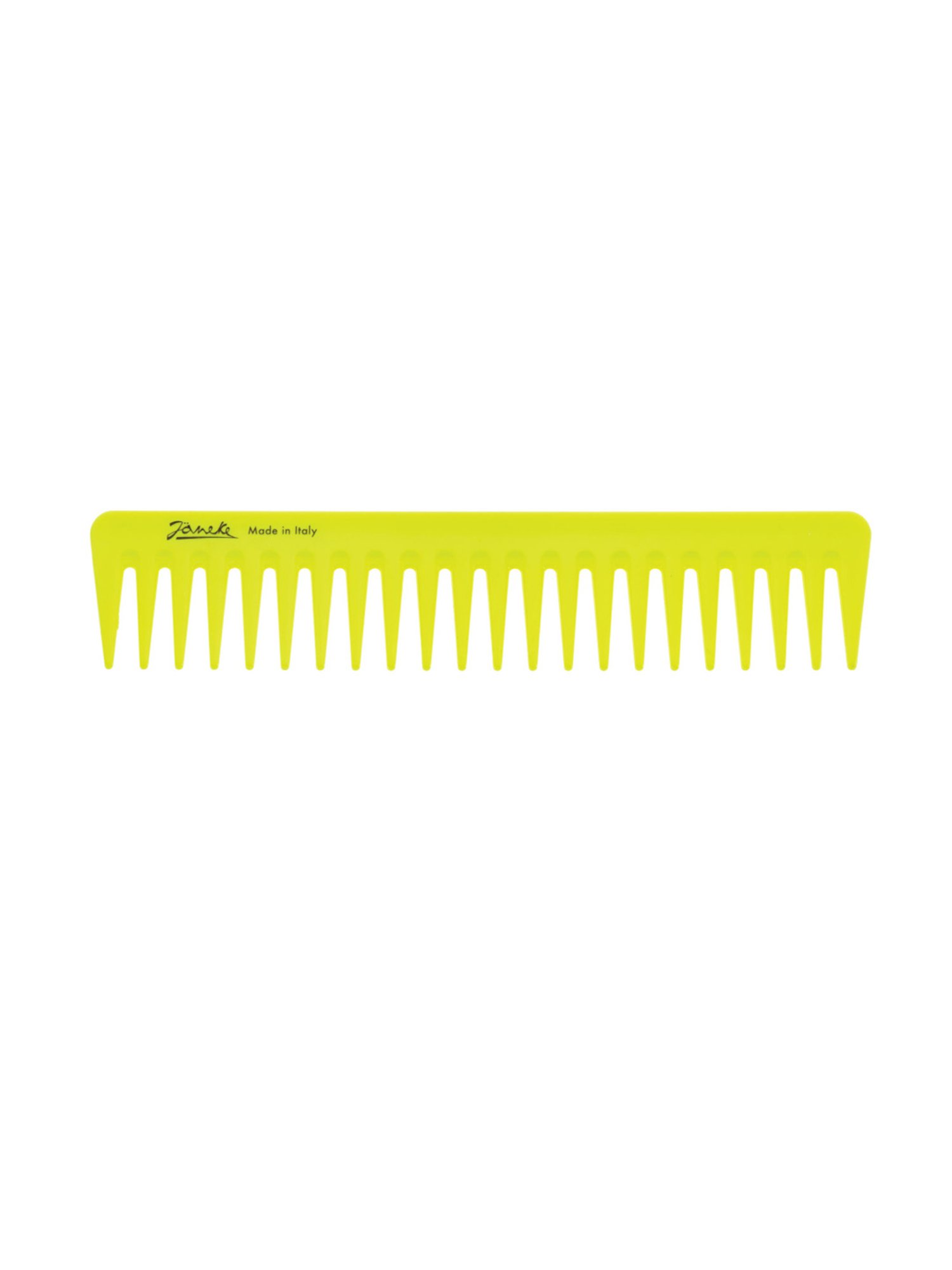 Janeke 1830 Professional Fluo Yellow Gel Application & Styling Super Comb