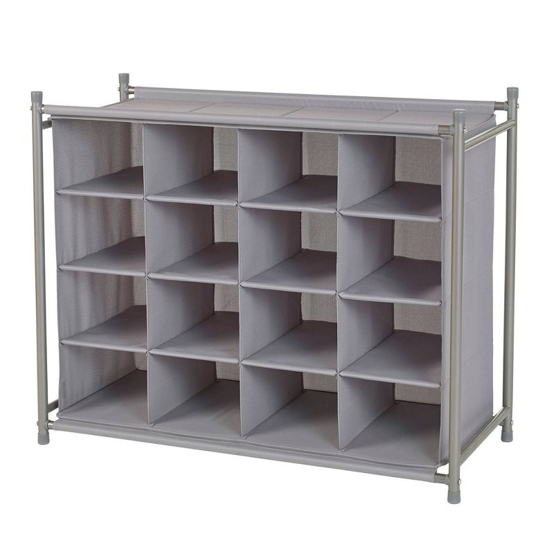 Neatfreak 16 Cubby Stackable Organizer Gray
