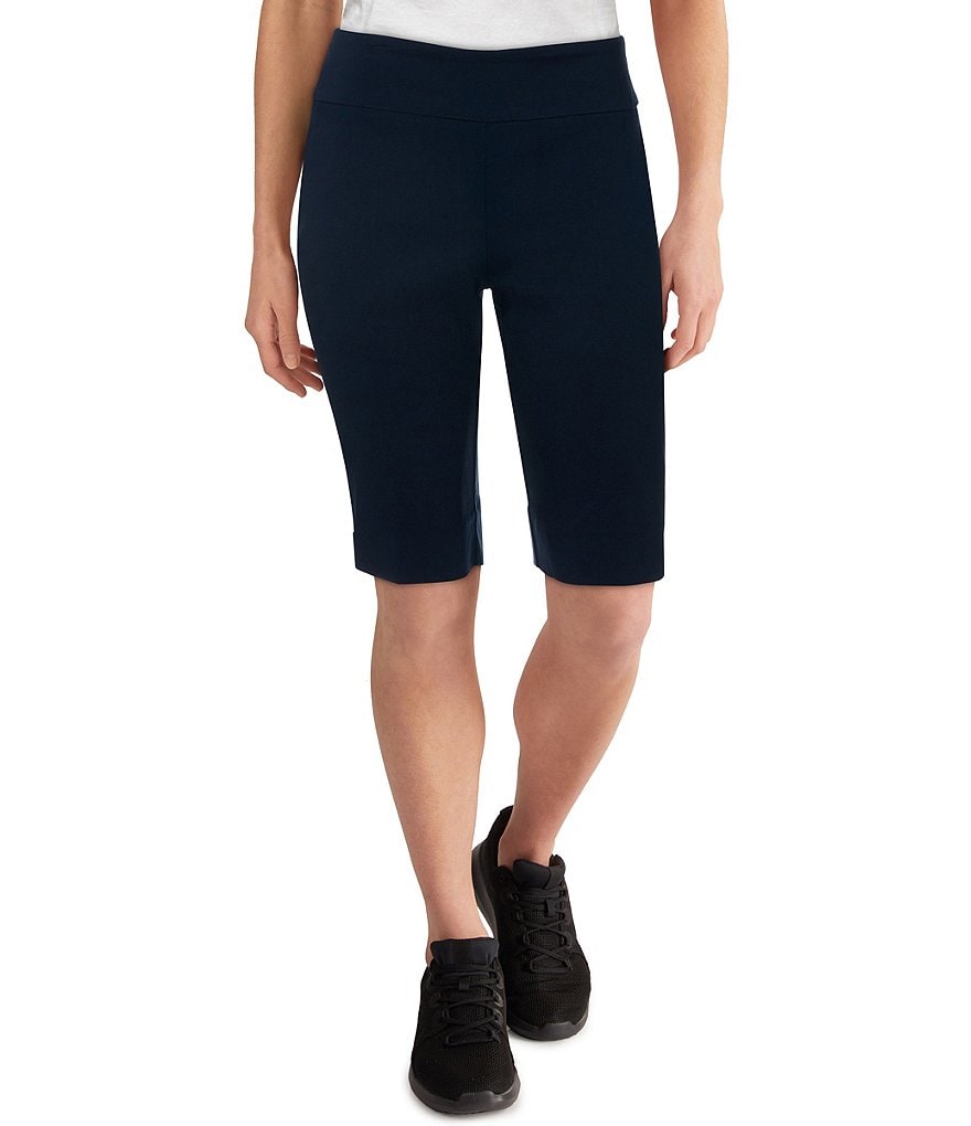 Ruby Rd. Solar Millenium Tech Pull-On Bermuda Shorts