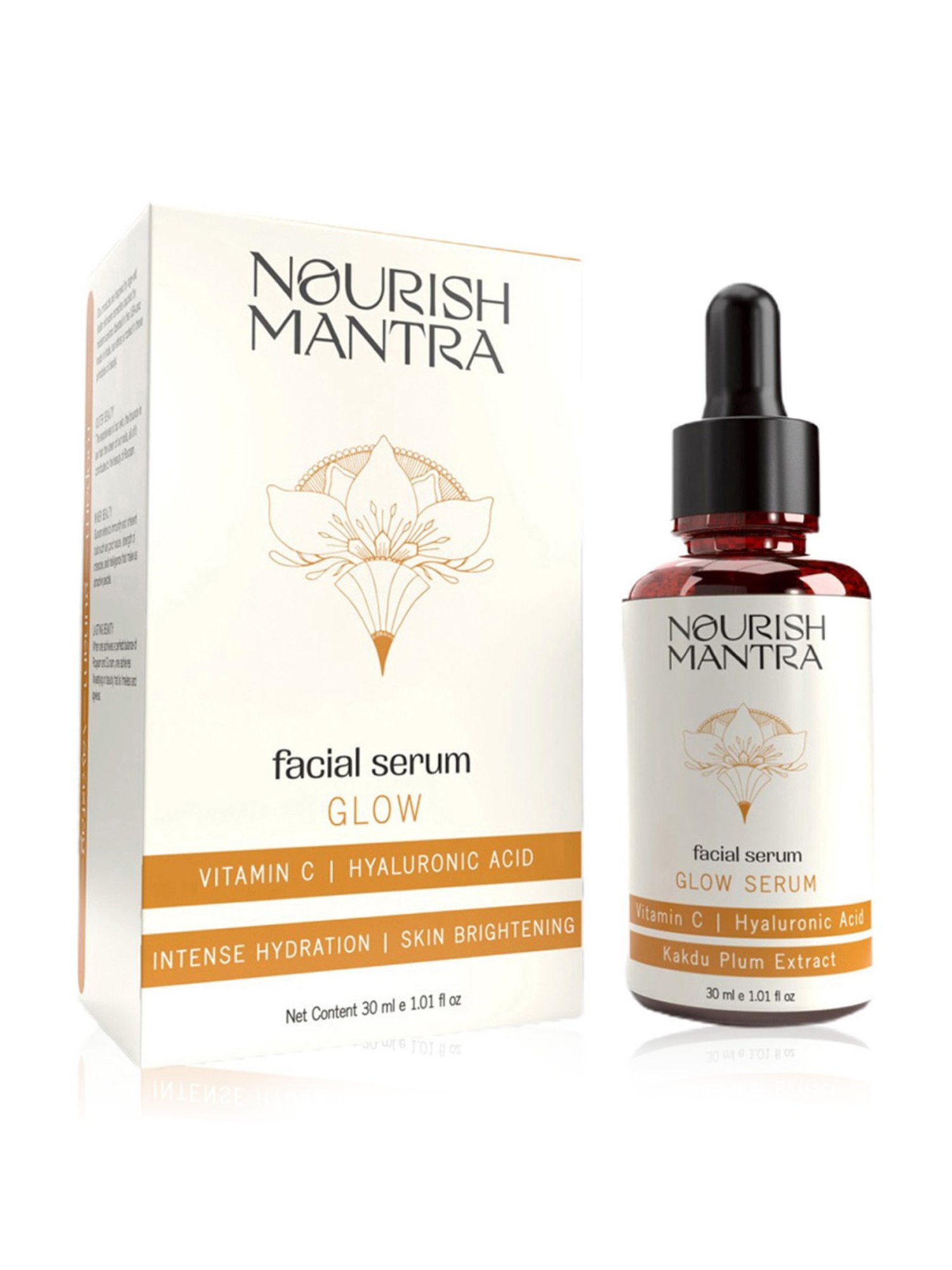 Khadi Essentials 20% Vitamin C Face Serum with Grapefruit for Toned & Bright Skin - 30 ml