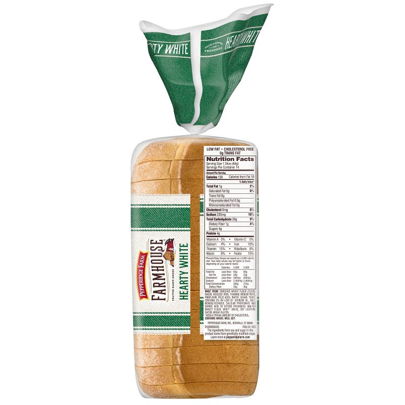 Pepperidge Farm Farmhouse Hearty White Bread - 24oz